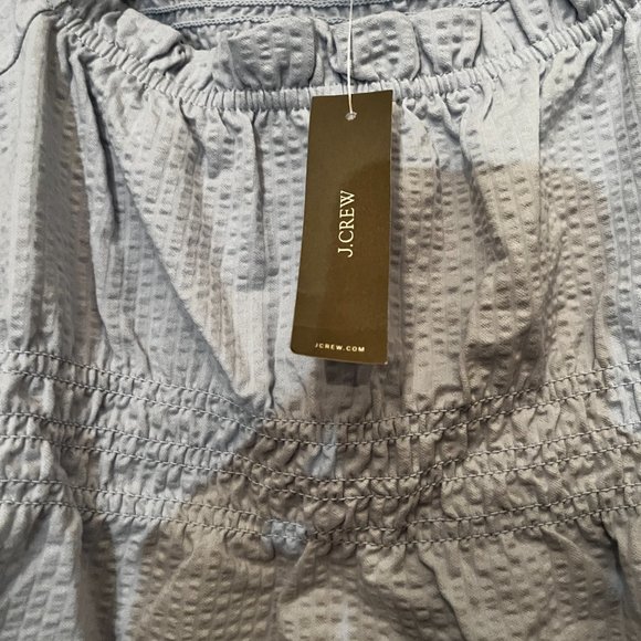 J Crew NWT Light Blue Ruffled Top Size XXS‎ - Picture 6 of 11